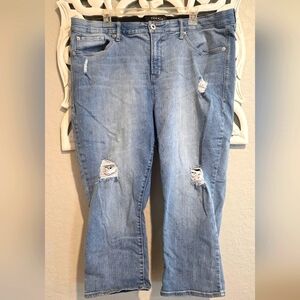 Torrid Sky High Skinny Crop Jeans - 22